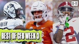 College Football Best Moments of Week 3  2024 Season [upl. by Nessah298]