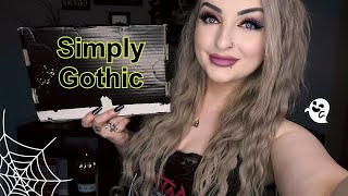 Simply Gothic Unboxing amp Haul 2022  LunaLily [upl. by Ahnavas]