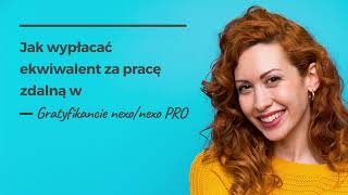 Jak wypłacać ekwiwalent za pracę zdalną w Gratyfikancie nexonexo PRO [upl. by Hanoj]