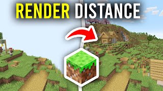 How To Change Render Distance On Minecraft Server  Full Guide [upl. by Acinoryt]