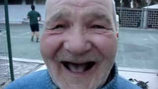 Crazy Old Laughing Giggling Italian Man [upl. by Nnodnarb695]