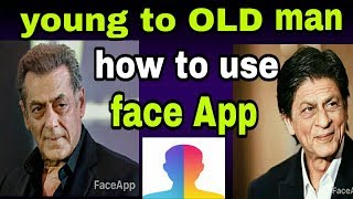 faceapp old face  faceapp gender swap  Face App Viral in playstore  Old Face Maker App  face App [upl. by Llertal]