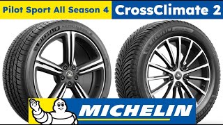 Michelin Pilot Sport All Season 4 vs Michelin Cross Climate 2 [upl. by Lesig]