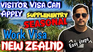 Supplementry Seasonal Work Visa New Zealand 🇳🇿Seasonal Work Visa khuram22010 [upl. by Somerville]