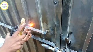 simple gate lock  how to install A simple gate lock  awesome idea [upl. by Jeritah398]