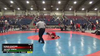 10U 105 Michael Garcia Bear Cave Vs Hyrum Stafford Cave Club Wrestling [upl. by Giacobo]