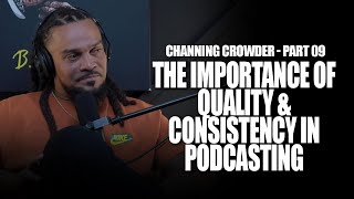 Channing Crowder gives advice to aspiring podcasters [upl. by Koenig]