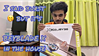 Finally Beyblade X Is Here Beyblade X StartDash Set Unboxing And Review [upl. by Anirtek]