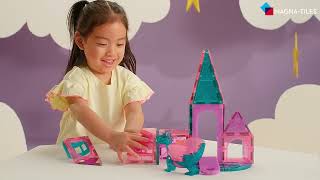 MAGNA TILES Castle 25 Piece Set [upl. by Kudva]