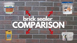 Brick SealerWaterproofer Comparison [upl. by Eirrod207]