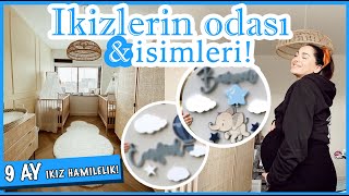 IKIZ BEBEK ODASI TUR amp ISIMLERI  TRENDYOL VS ALIEXPRESS ALISVERIS 9 AY HAMILELIK [upl. by Jenn111]