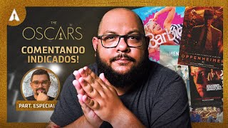 OSCAR 2024  Indicados Ao Vivo  Anúncio e comentários  part selecaoliteraria [upl. by Imit]