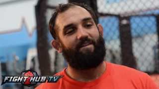 Johny Hendricks explains his diet in preparing for Georges StPierre [upl. by Yerg801]