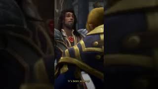 Anduin Punches Wrathion at their reunion [upl. by Ikaz]