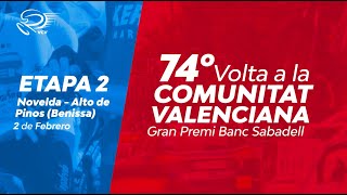 Etapa 2  VCV  Volta a la Comunitat Valenciana Gran Premi Banc Sabadell 2023  Novelda  Benissa [upl. by Jean813]