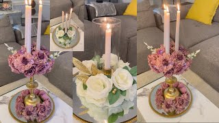 New Dollar Tree table Decor DIY Best Dollar Tree centerpieces DIY [upl. by Zetes]