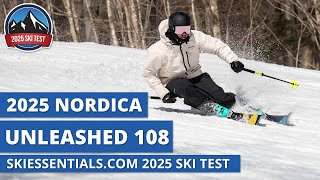 2025 Nordica Unleashed 108  SkiEssentialscom Ski Test Review [upl. by Calla]