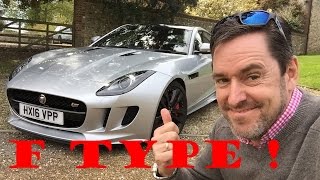 2016 Jaguar F Type S Coupe sc V6 380bhp  Review and Road Test [upl. by Aleunam]