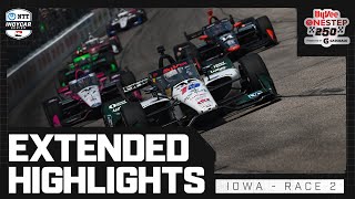 Extended Race Highlights  2024 HyVee One Step 250 at Iowa Speedway  INDYCAR SERIES [upl. by Kampmann98]