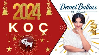 Koç Burcu 2024 Yıllık Burç Yorumları Astrolog Demet Baltacı ile Astroloji haberler burçlar [upl. by Atnauq]