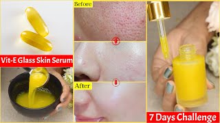 I Used VitE Serum👆🏼7 DaysThis is what happenedTight Glowing Fair SkinFor uneven dull dark skin [upl. by Hamilton]