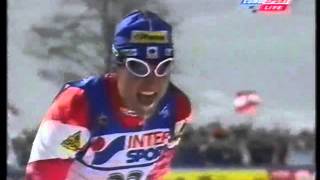 Nordic Ski WM 1999 Ramsau Mens 50k classic 55 [upl. by Ahsit]