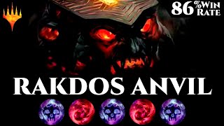 86 WIN RATE  RAKDOS ANVIL  Ranked Standard  OniCult Anvil  MTG Arena  NEO Kamigawa [upl. by Zetes745]