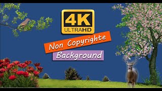 Nature Blue Screen video Background  No Copyright video background  4K Ultra HD Template Video [upl. by Gareth]