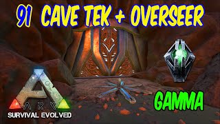 CAVE TEK  OVERSEER GAMMA ARK SURVIVAL EVOLVED VANILLA SÉRIE COMPLETA NO MAPA THE ISLAND 91 [upl. by Srednas469]