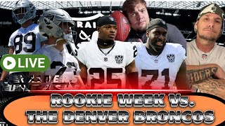 RAIDERS Vs BRONCOS  quotMASSIVE HOLES TO FILLquot On Defense Who quotSTEPS UP [upl. by Notyalk]