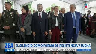 Sheinbaum asiste a la presentación del libro quotFeminismo silenciosoquot de Beatriz Gutiérrez Müller [upl. by Melicent195]