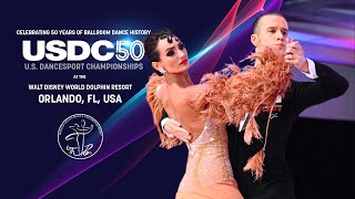 Professional International Ballroom USDC 2021  Final SemiFinal Quarterfinal [upl. by Assyli909]