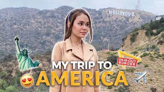 AMERICA TRAVEL VLOG  IVANA ALAWI [upl. by Digdirb689]