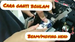 TUTORIAL CARA MENGGANTI BOHLAM BEAM 230 [upl. by Trager]