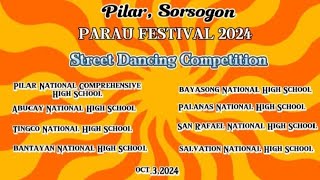 Parau festival Street Dancing 2024 Pilar Sorsogon [upl. by Akel419]