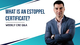 What Is An Estoppel Certificate [upl. by Thorny790]