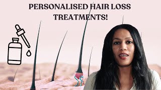 NEW Personalised Hair Loss Treatments  City Skin Clinic [upl. by Einaej]