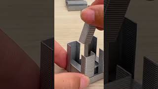 Ingenious idea from stapler pin how to make cube [upl. by Isiahi]