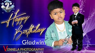 GLADWIN 2ND BIRTHDAY CELEBRATION GONDHIGD NAGER 2062024 VENNELA PHOTOGRAPHY ampLED WALLS 9652126749 [upl. by Hairam]