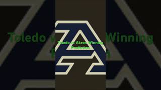 Toledo vs Akron Winning Prediction httpsyoutubeXD6UDSYwCEsilbcr1P550ThX1Zc [upl. by Eittam531]