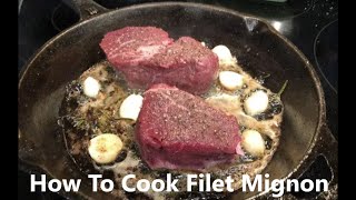 Fillet Mignon Recipe  How to make perfect Fillet Mignon Steaks [upl. by Roseanna]