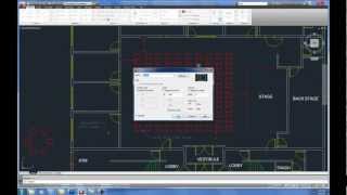 AutoCAD Using the Rectangular array command [upl. by Aliak]