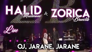 Halid Muslimovic i Zorica Brunclik  Oj Jarane jarane  LIVE   Arena 2014 [upl. by Akerdna]