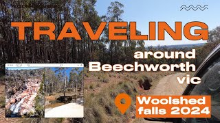 Traveling Around Beechworth Vic Woolshed Falls Bates Dam [upl. by Collar137]