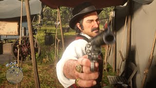 Yes Arthur can really piss off Dutch that he will start shooting at him [upl. by Spiegleman968]