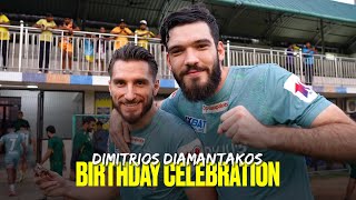 Birthday Celebration  Dimitrios Diamantakos  Kerala Blasters [upl. by Leffert]