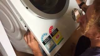 Bosch washer WAT28402UC pump cover blocked jammed wont screwed [upl. by Aisylla]