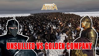 10000 Golden Company VS 10000 Unsullied  Game Of Thrones Cinematic Battle  20000 Unit Battle [upl. by Stambaugh]