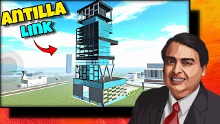 I Build A Ambanis House Antilla 🤯 In Indian bike driving 3d  Antilla House Link  gaming [upl. by Durwyn]