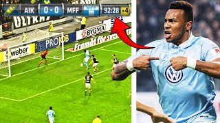 DRAMATISKA SISTA MINUTEN MÅL AV MALMÖ FF [upl. by Irtimed]